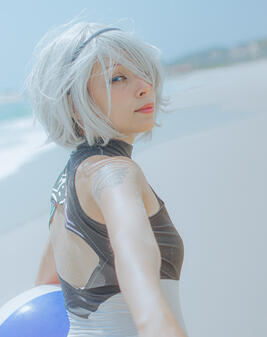 2B Nier Automata Cosplay